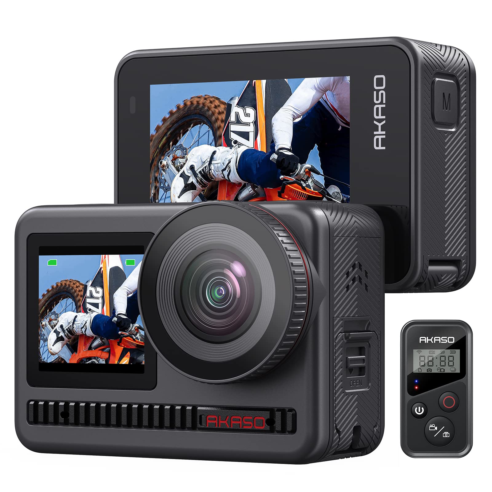 Amazon | AKASO Brave8 アクションカメラ 4K60fps 48MP アクションカム